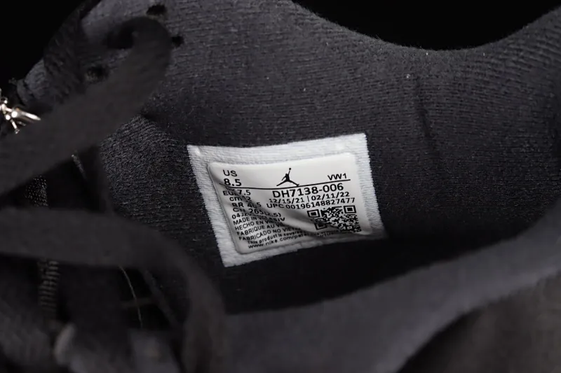 All categories Air Jordan Jordan series basketball shoes Air Jordan 4 L version Air Jordan 4 Retro "Olive Canvas" AJ4 Joe 4 black and gray denim DH7138-006